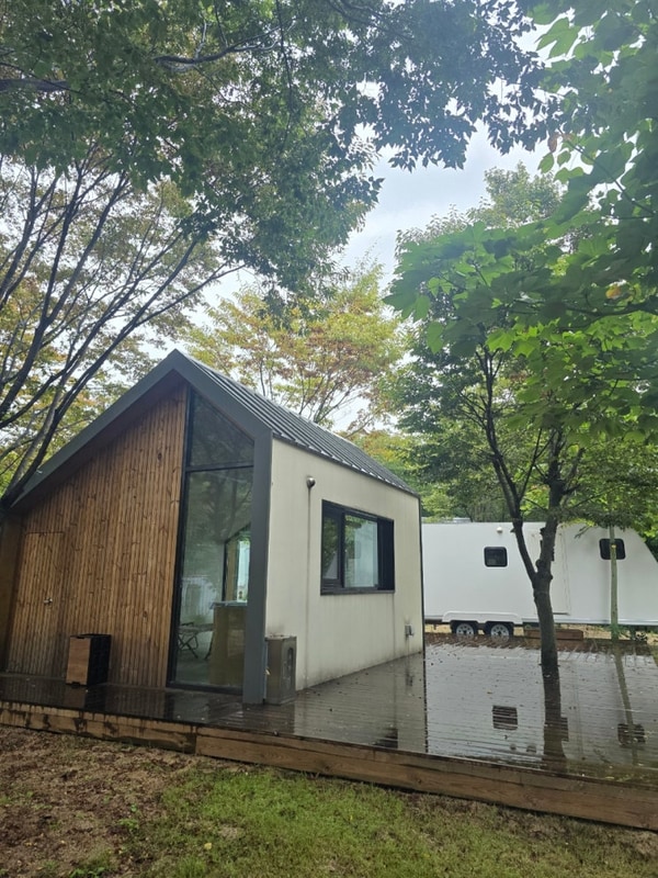 [무주 숙소] 카라반캠핑 고요