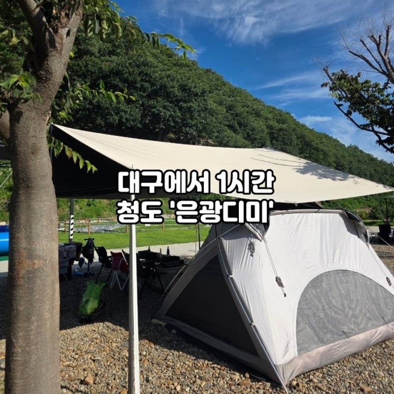 24년 10월 할로윈 캠핑 청도 '은광디미'