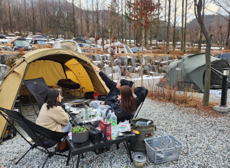 [캠린이 일기] 예산 스노우라인 캠핑빌리지