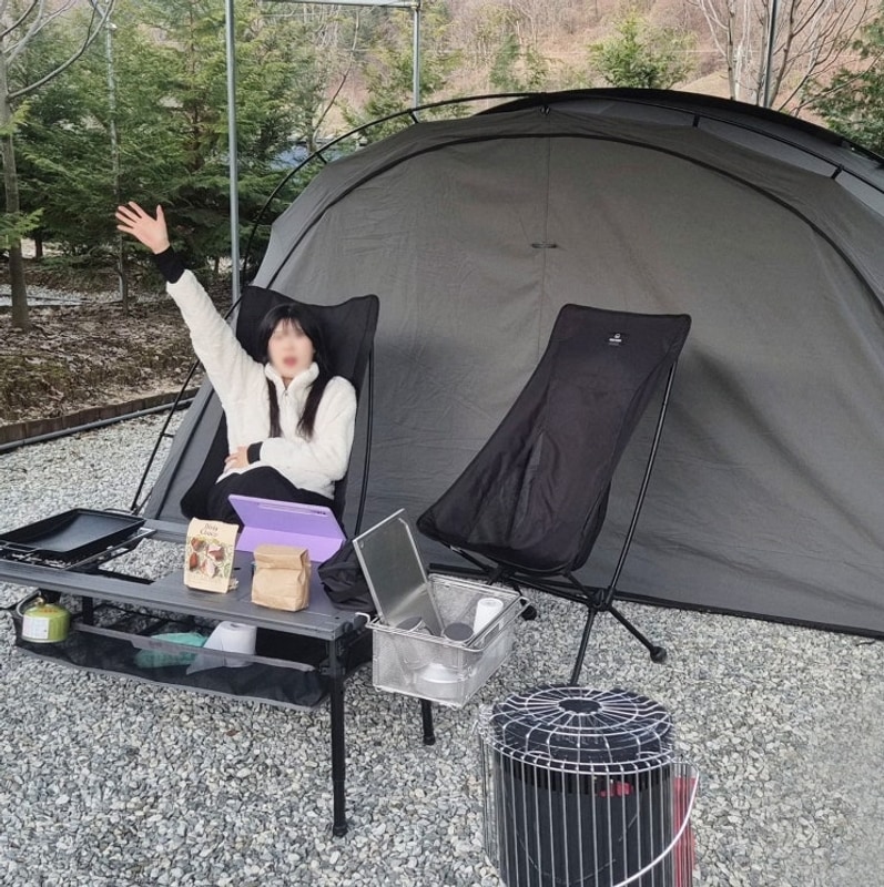 충남 캠핑ㅣ금산 진악산오토캠핑장 3룸 파쇄석 사이트 후기