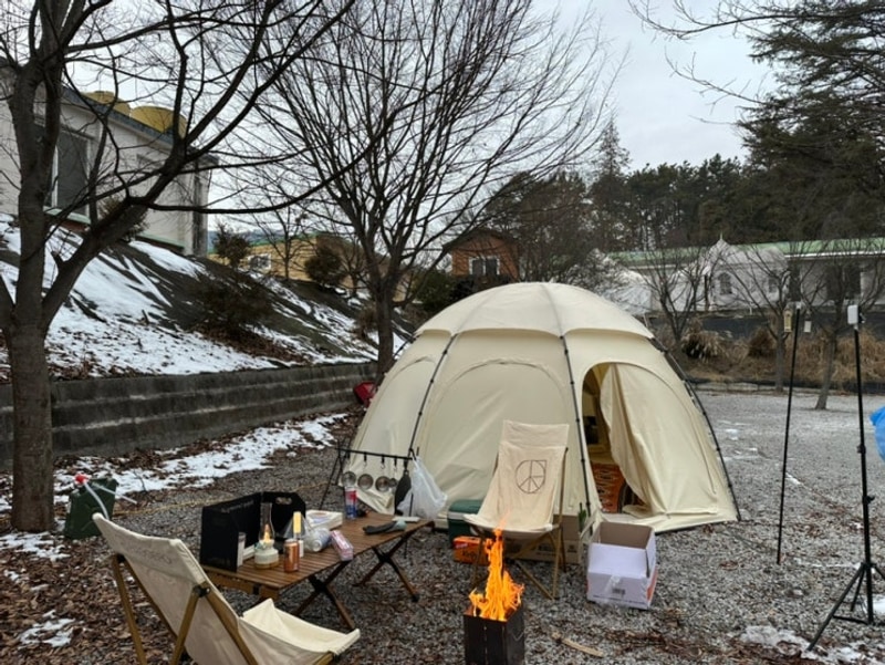 [익산] 금마면 전주근교... D2사이트 리뷰 “백제캠핑장”