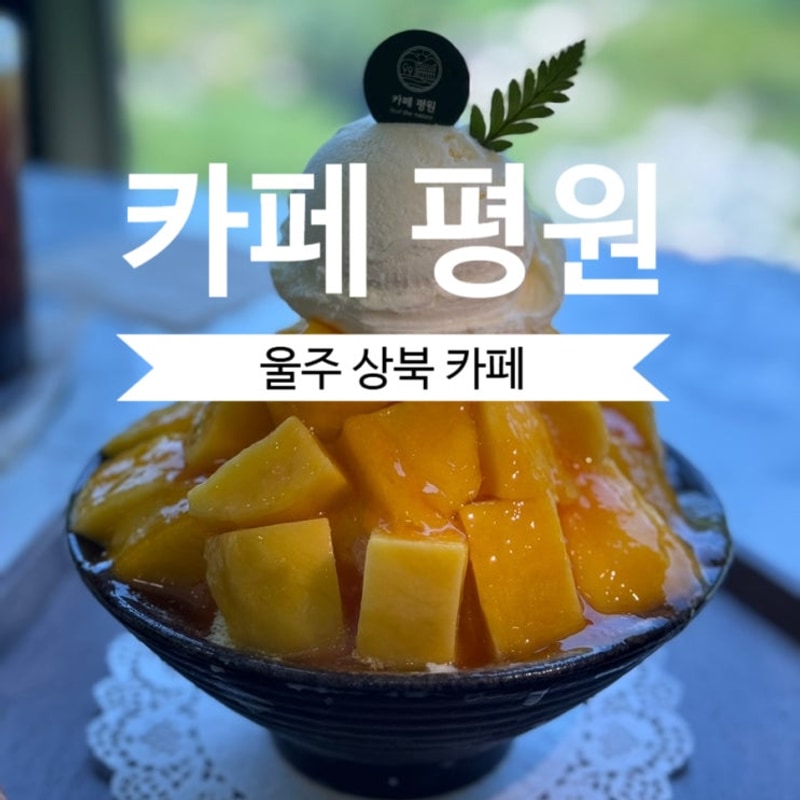 [울산카페/울주카페] 푸릇한... 카페, 작천정 별빛 야영장 카페)