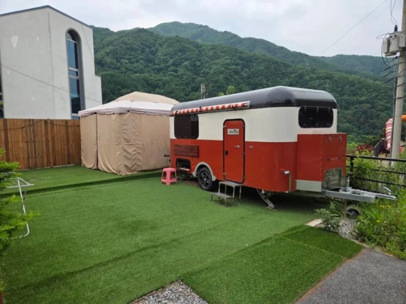 경기도 가평 수영장 있는 라무 키즈글램핑에서 무한리필...