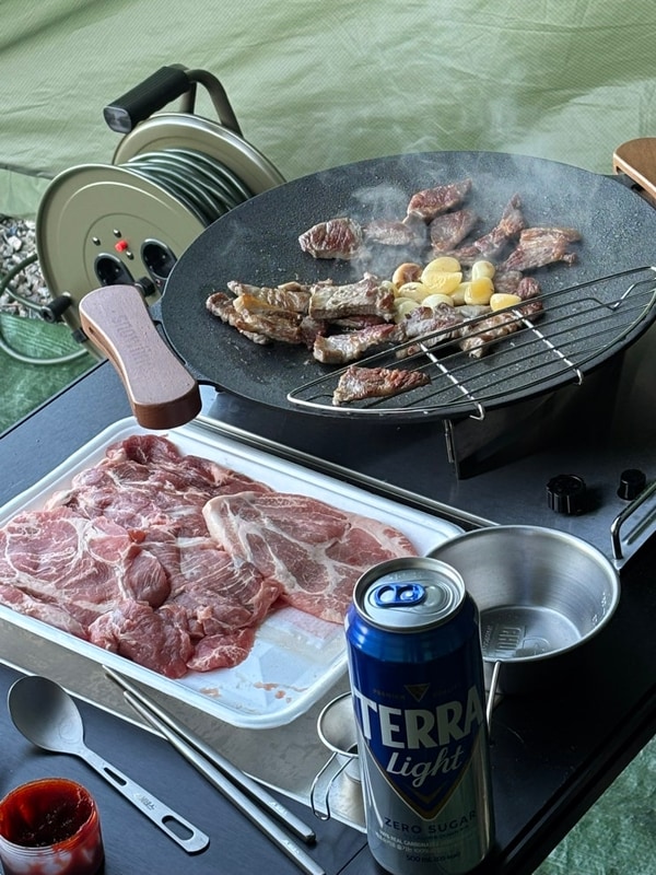 241218 다시 방문한 춘천 별빛캠핑장 B사이트 동계캠핑 후기