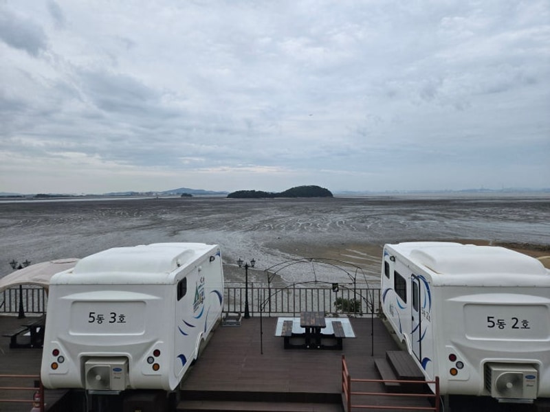 인천 무의도 섬뜰아래 캠핑장 후기