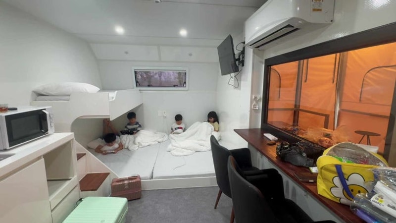 대율 저수지 오토캠핑장