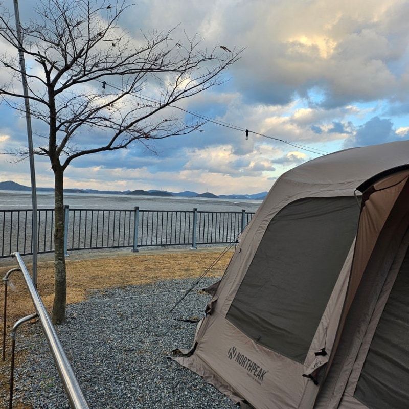 [쩡븨's 캠핑일기] 2024년 12월 캠핑 / 태안 바다랑캠핑장