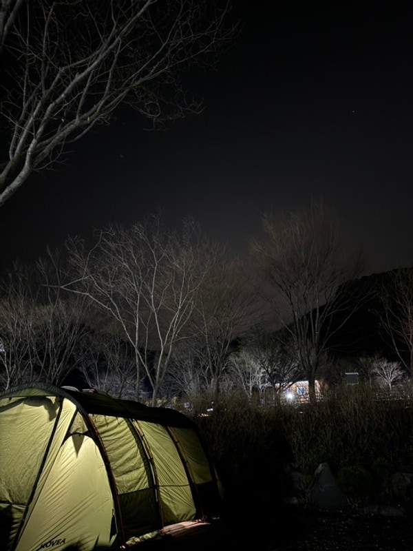 [논산]아직 봄이 아니였던 대둔산 수락오토캠핑장