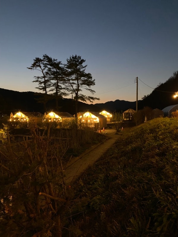 충북 보은 글램핑 - 일상화 글램핑
