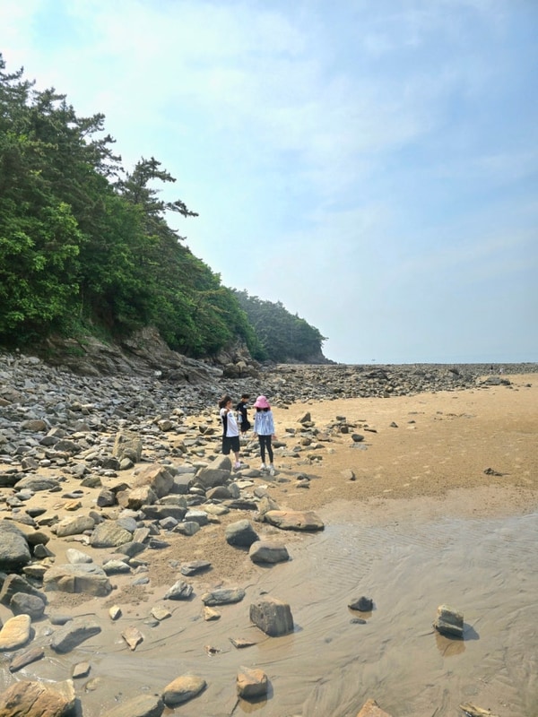[나다캠22] 태안 구름포해변캠핑장. 어나더돔 블랙 첫 피칭....
