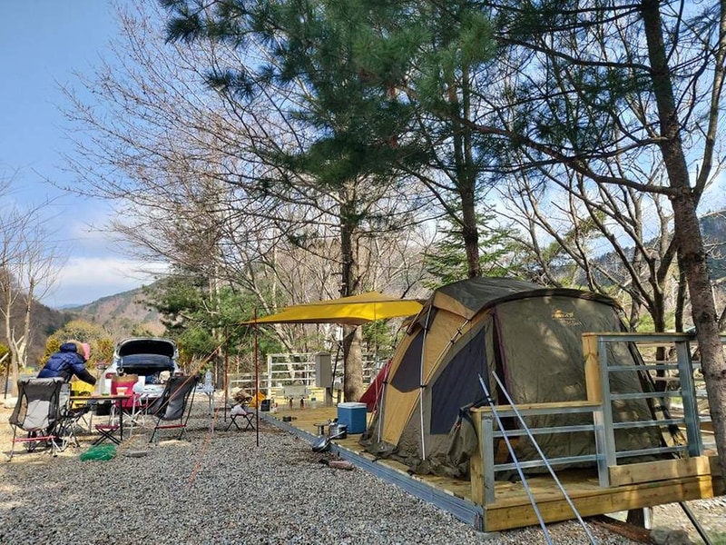 칡소폭포 캠핑장 시설 사진 1