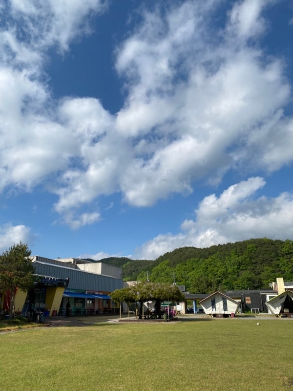 아기랑 광주근교 전남 캠핑️/ 장성오투스토리 캠핑장