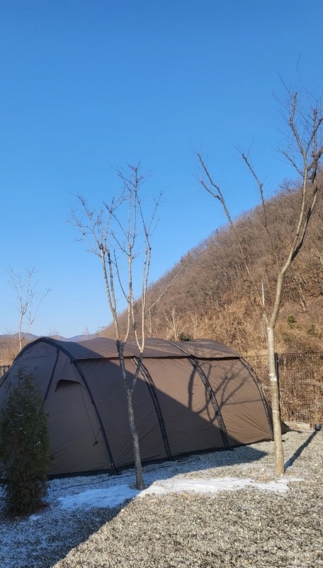 깨끗하고 배려있는 개인화장실이 있는 진천 스타밸리 캠핑장