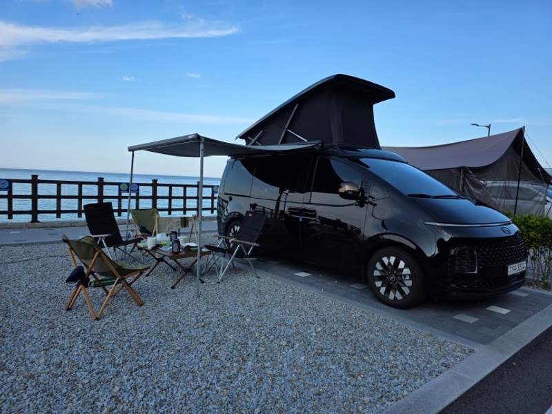 캠핑카 풀옵션 렌트 여행기 (feat. 강릉 바다내음캠핑장)