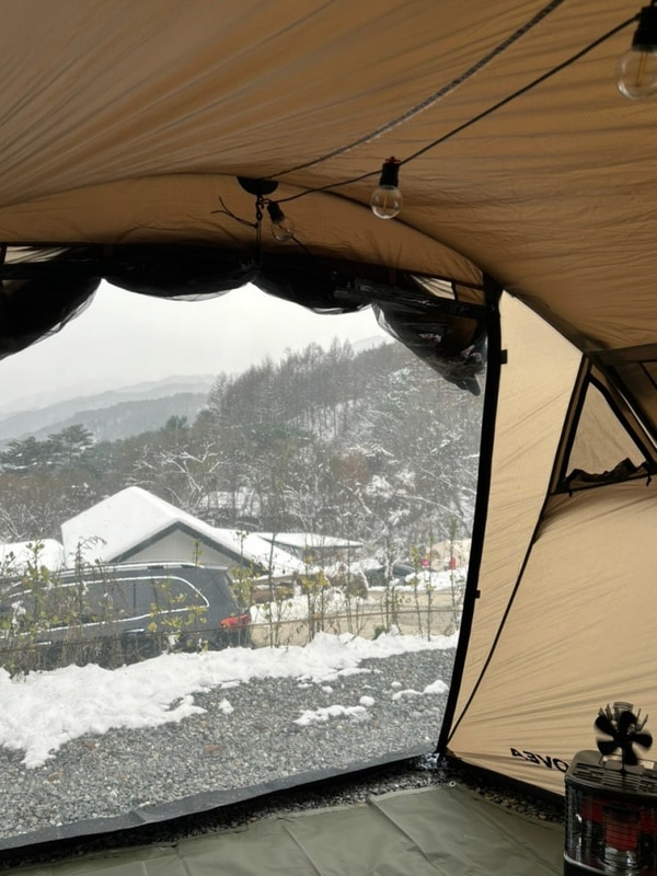 [강원 횡성 캠핑장] 월강캠프 B14 1박 후기 :: 마운틴뷰 명당...