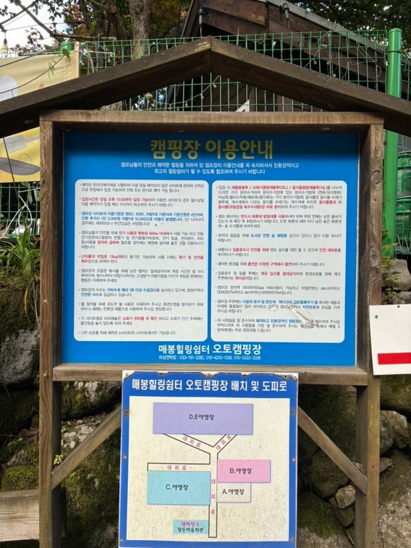 원주 키즈 캠핑장 매봉힐링캠프 단풍존 3박 후기