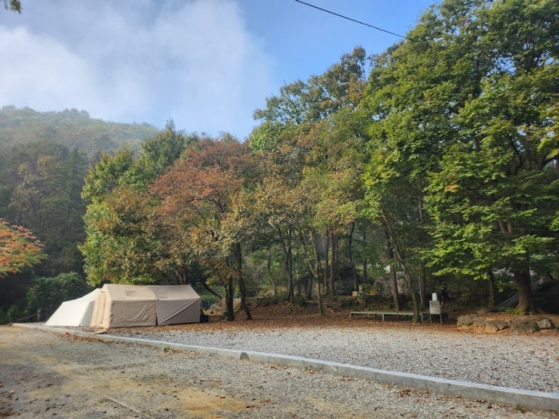 청주주변 캠핑장 : 진천 덤바위 캠핑장