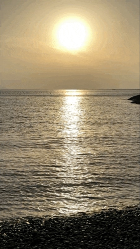 저녁노을이 환상적인, 고흥 나로 힐링 캠핑장