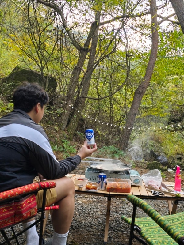 강원도 영월 숲속의 작은 집 캠핑장에서 우리 가족 아홉번째...