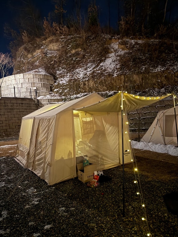 캠린이의 캠핑일기 / 경기 양평 / 신생 오토캠핑장 / 달마당...