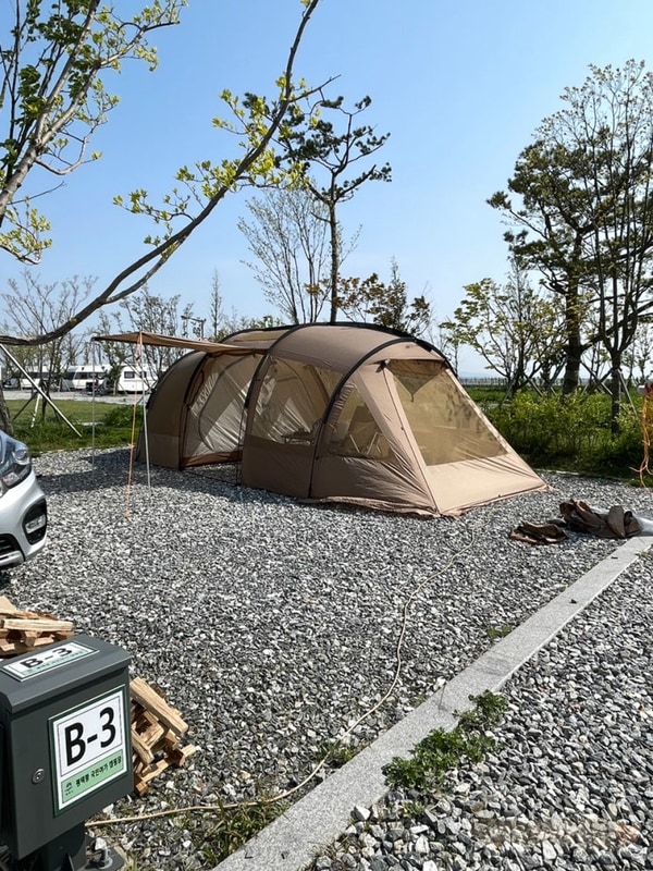 서울근교캠핑장 깔끔하고... 좋았던 평택항 국민여가캠핑장...