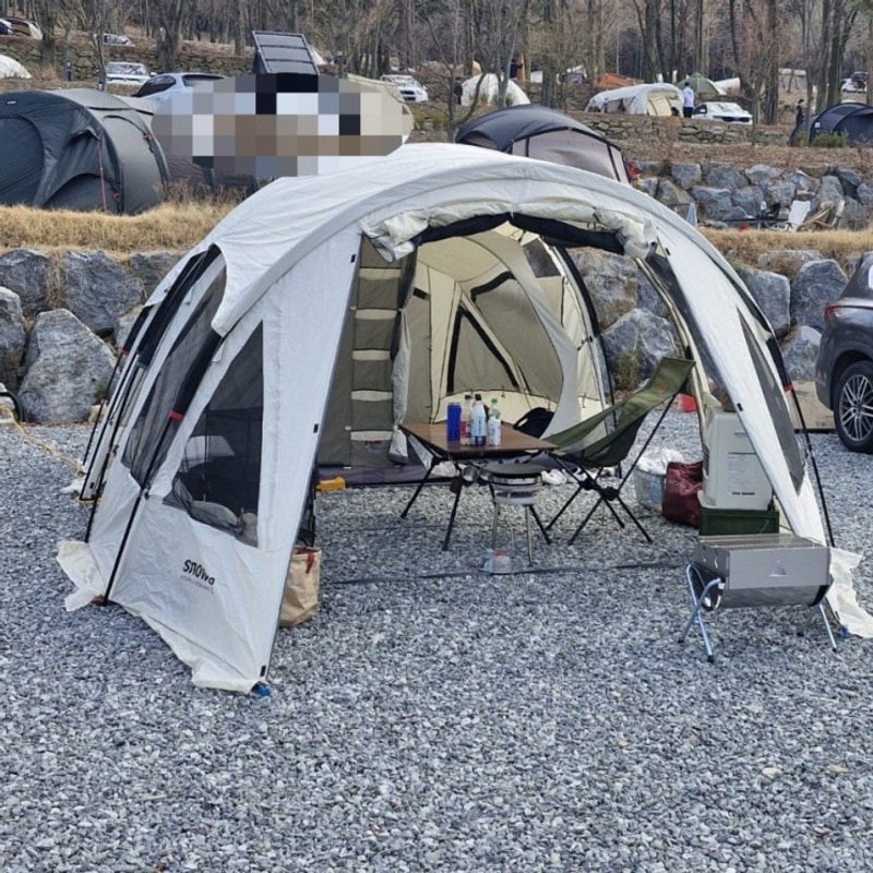 예산 스노우라인 캠핑빌리지 – 청결한 시설, 시장 덕분에...