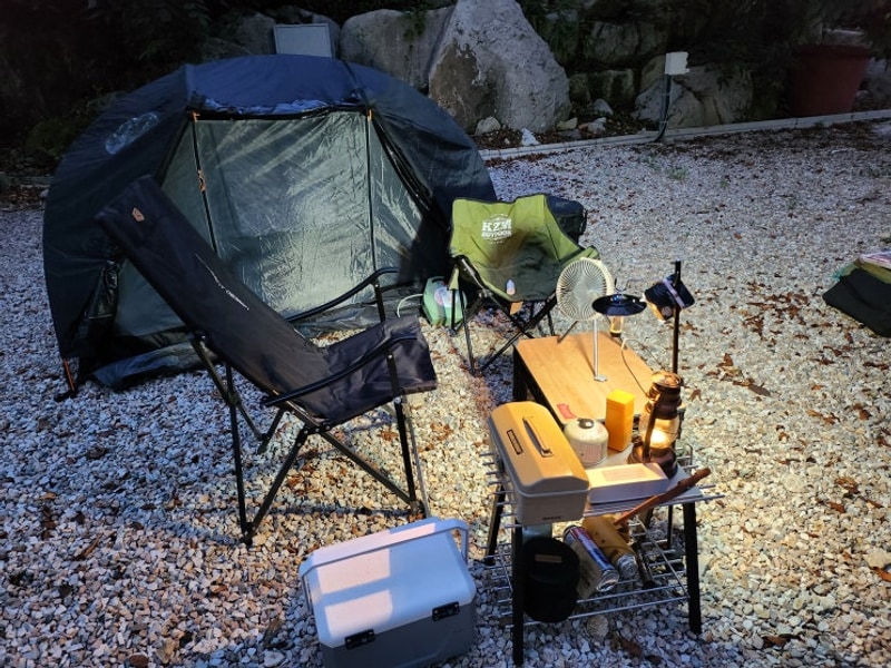 (전북캠핑장)완주 예원캠핑장 B8사이트