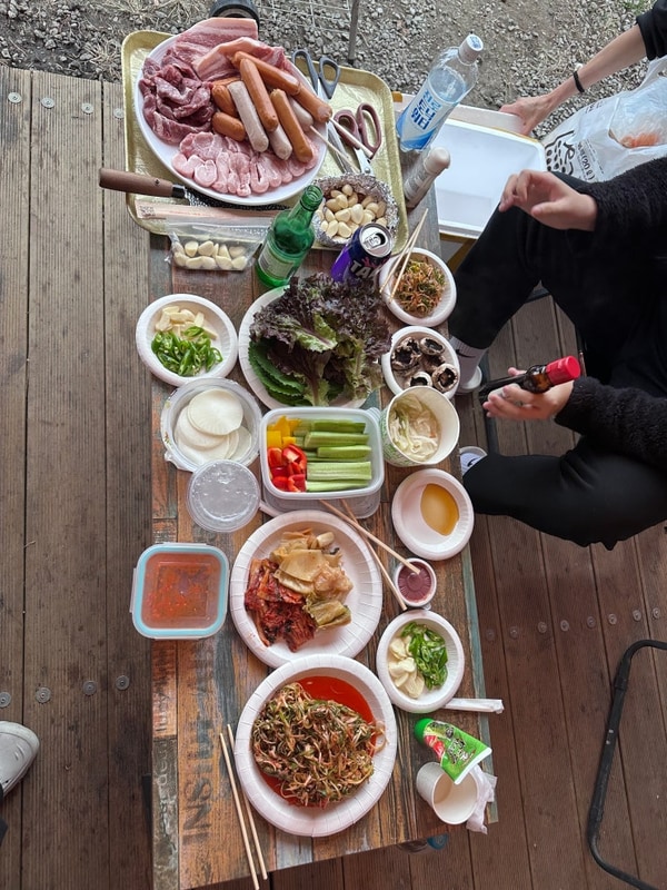 임씨네 가족 글램핑 (용인 대장금 파크 글램핑 카라반)