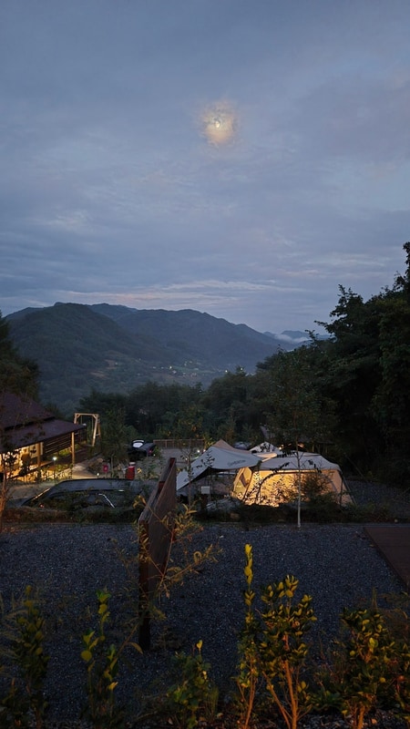 우중 캠이었지만 오히려 좋았던 횡성 월강캠프(B02 사이트)