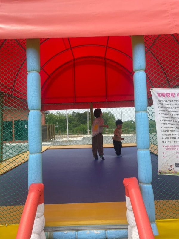 아이들과 함께 한 태안 신두리오렌지캠핑장에서의 2박3일...