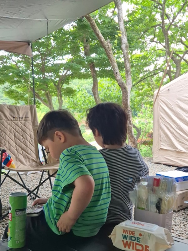[꿀사과네 캠핑기록] 전남 키즈캠핑장/담양 마루한 캠핑장...