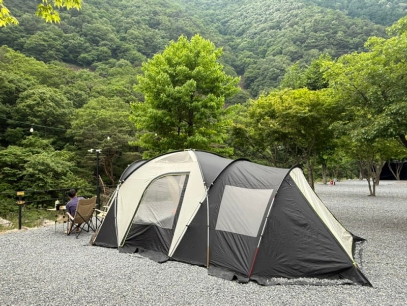 제천 월악아지트캠핑장 A6 사이트 추천