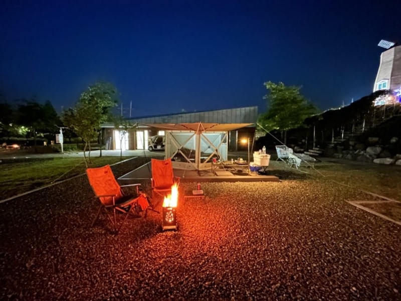 연천캠핑장 세계캠핑체험존 7번 사이트 장단점 (feat. 액땜)