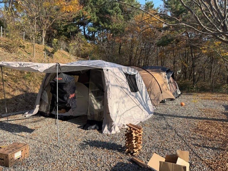 느껴졌던 곳, 태안캠핑장추천, 애견동반 가능한 굼벵이캠핑장