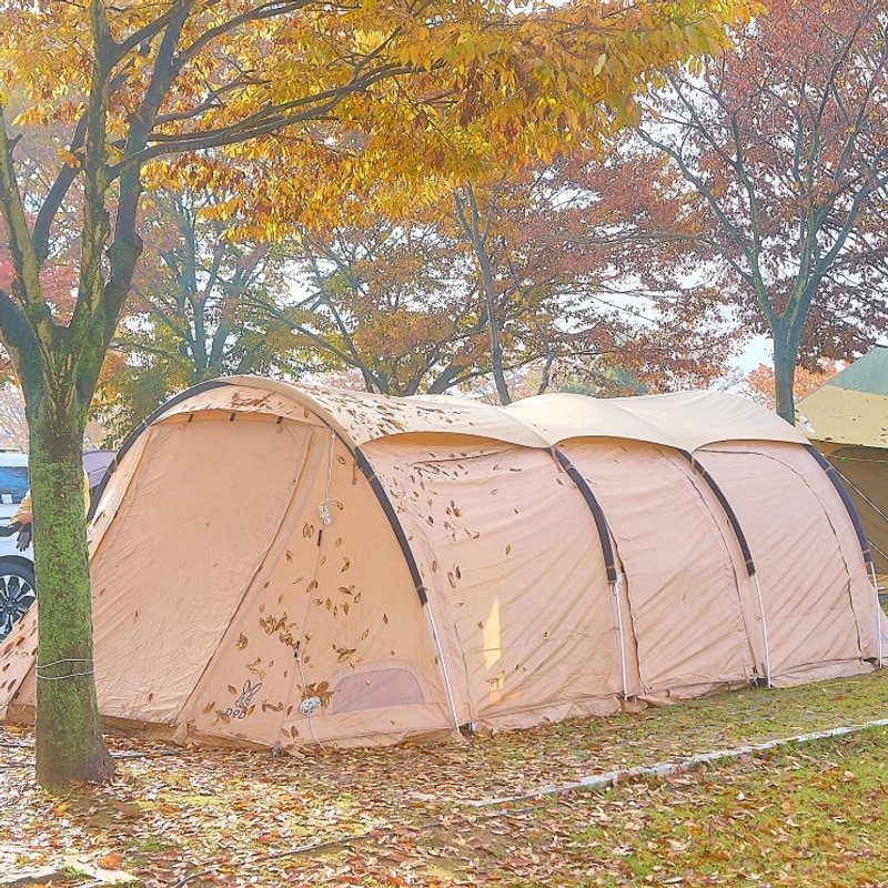 부산 근교 밀양아리랑 오토캠핑장 자전거길 가을 우중캠핑