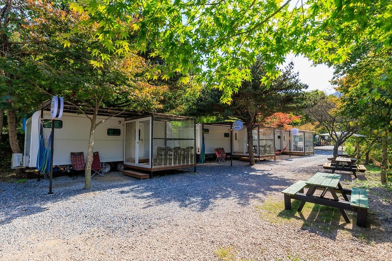 심천치유자연휴양림야영장 시설 사진 27