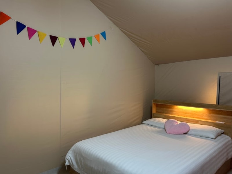 서울 근교 가평 애견동반 가능한 글램핑, 가평 달빛정원 글램핑...