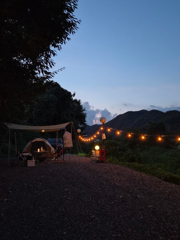 충북 괴산 숲캠핑장