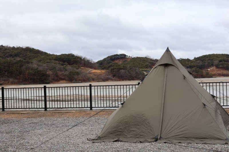 경남 사천5901캠핑장 애견동반 개별화장실