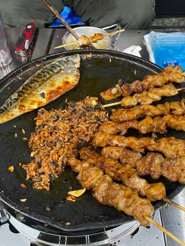 [연천 재인폭포 오토캠핑장] 다양한 캠핑 요리 해먹고 재인폭포...