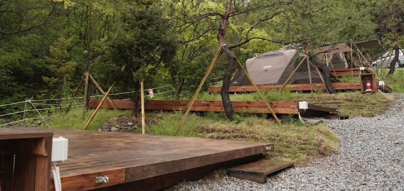 하너미 캠핑장 시설 사진 2