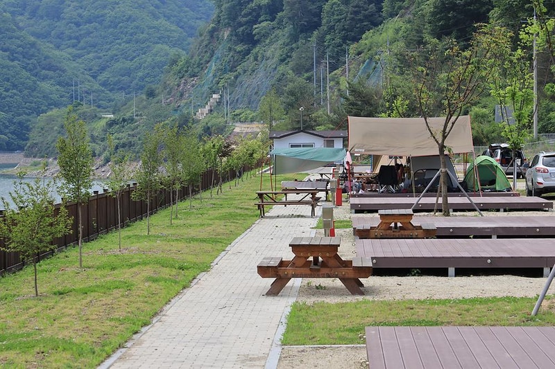 평화의댐 오토캠핑장 시설 사진 1