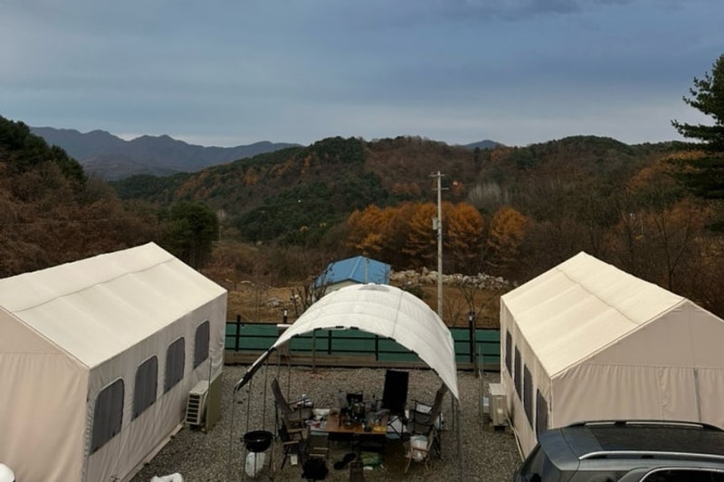 [경기 가평] 숲속에햇살캠핑장, 4살 아이와 지인가족과 함께한...