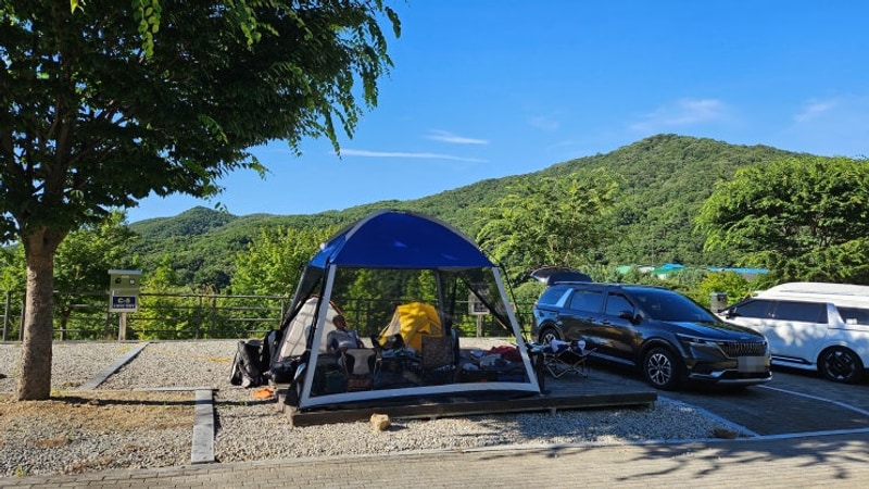 음성 수레의산 국민여가 캠핑장 C05 캠핑 & 진천 보탑사