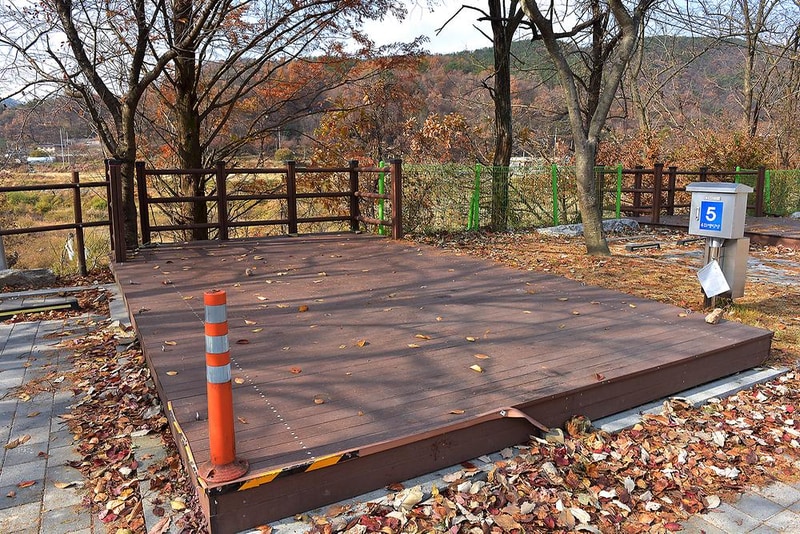 옥화 자연휴양림 국민여가캠핑장 시설 사진 8