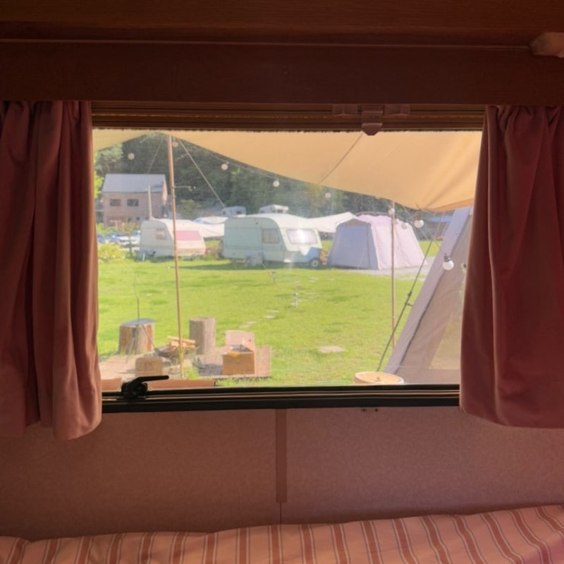 [전주] 한옥마을 근처 계곡이 있는 신상카라반 캠프히어! G4...