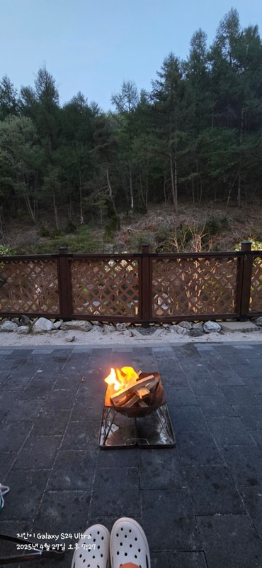 홍천 그자리야영장 대형견 캠핑장 개별울타리[솔캠]