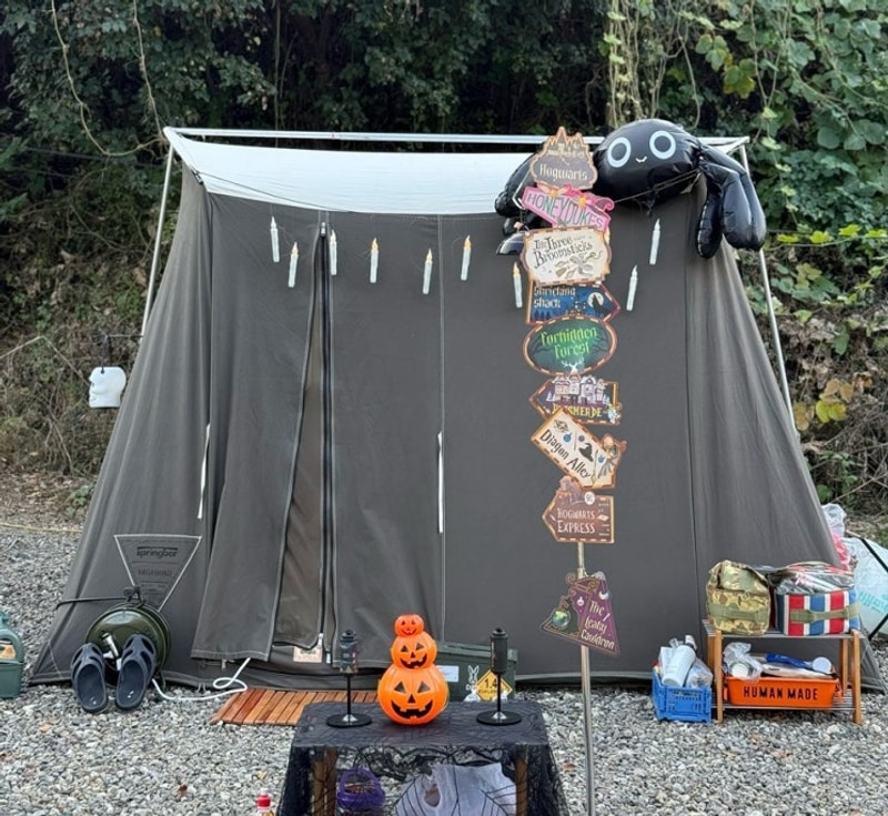 [월간캠핑10월호] 연천 스톤브룩 캠핑장 / 할로윈 캠핑 사랑해