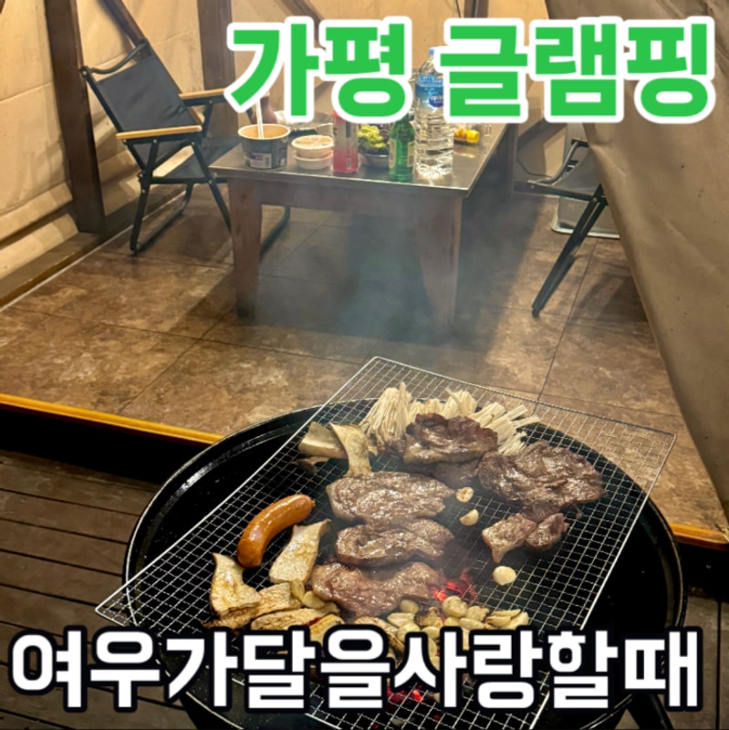 [ 가평 글램핑 ] 수영장 있는 글램핑장 여우가달을사랑할때...