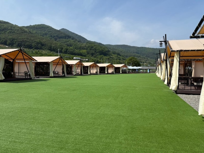 청도글램핑장추천 린하우스 (feat.카페랜드스케이프)